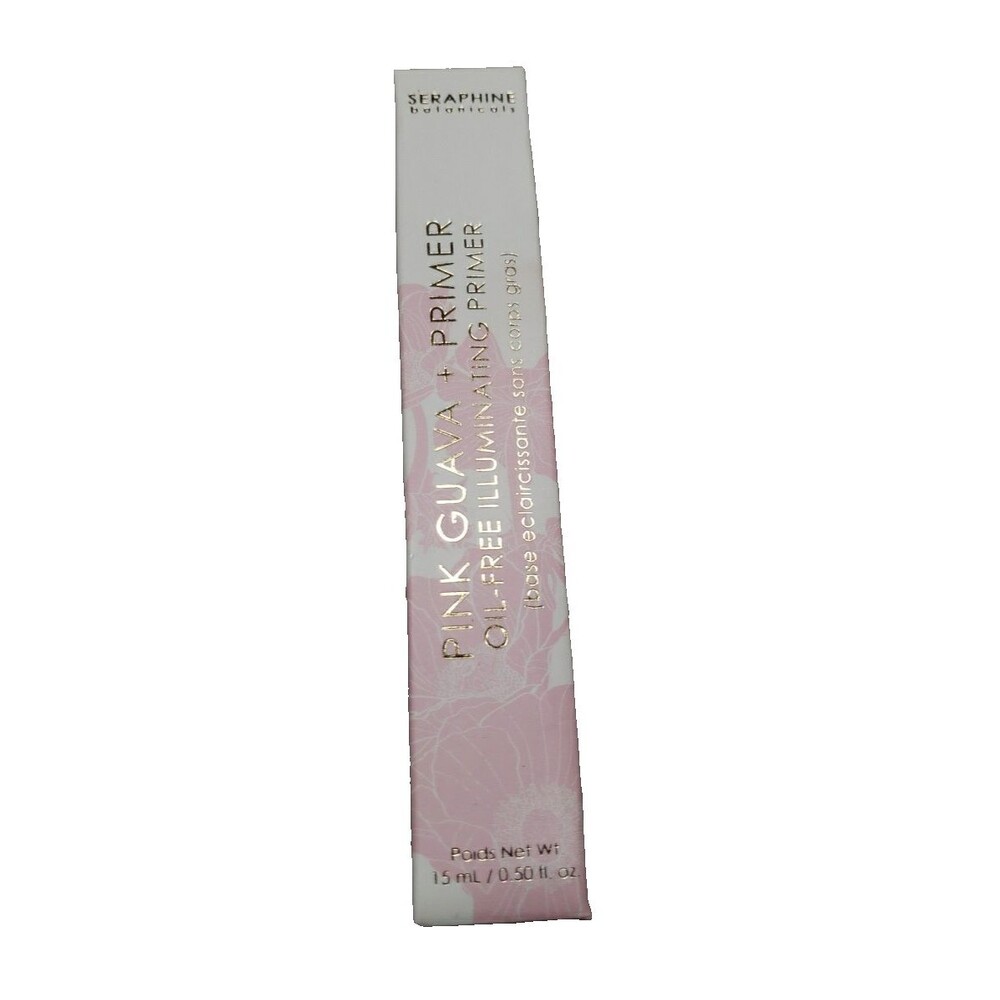 Seraphine Botanicals Pink Guava + Primer Illuminating 15ml 0.5oz NIB Vegan